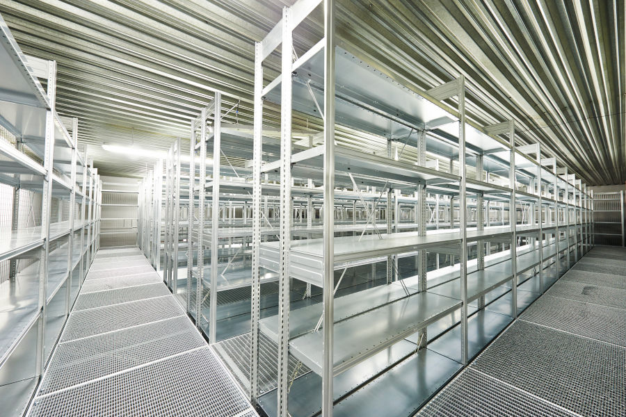 Metal Shelving - DACO Corp - Basic Exposed Metal Shelving Concepts