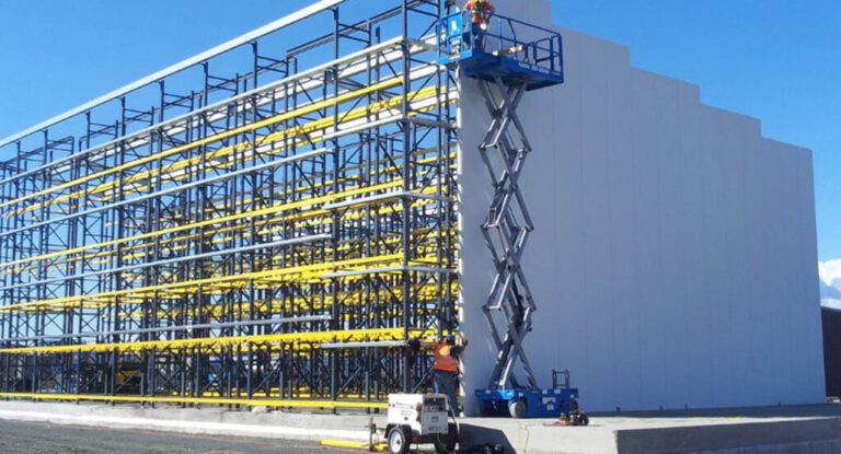 Rack Structure Shell Rack Supported Structures | Pallet Racking