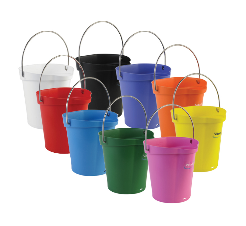 3 Gallon Bucket Large Buckets Plastic Buckets with Handles Water