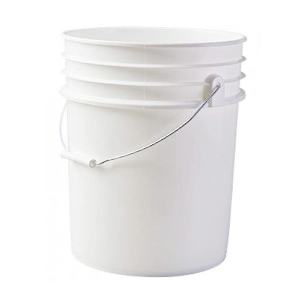 5 Gallon Food Grade Bucket with Lid, White (3-Pack) – Holyland