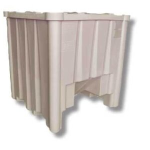 8097 - 45 Degree Bottom Discharge Plastic Hopper Bin