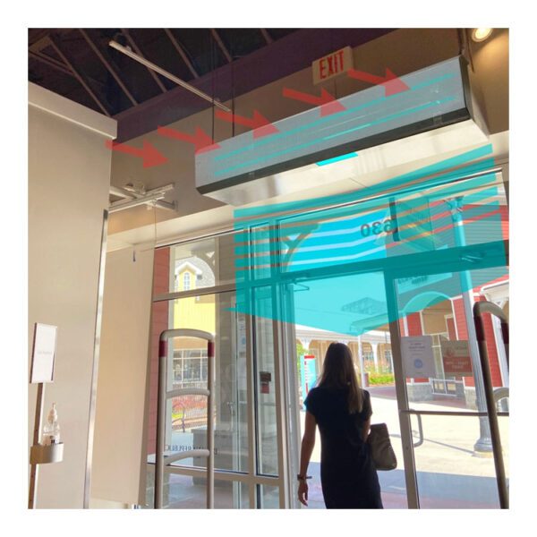 UVC-Aire Air Curtain | Industrial Air Doors