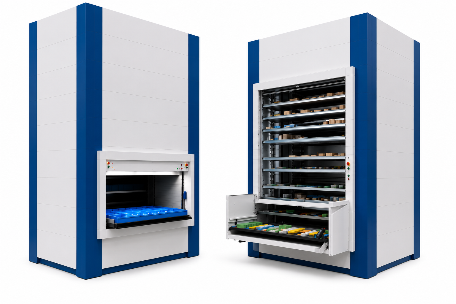 Industrial vertical Lift Module Storage