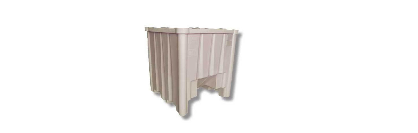 8097 – 45 Degree Bottom Discharge Plastic Hopper Bin