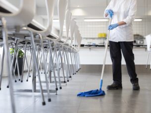 Microfibre socket mop
