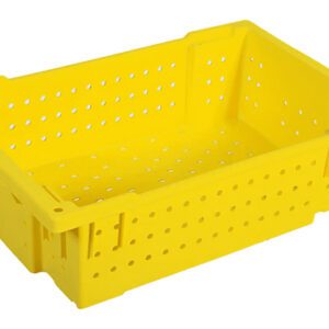 OmniCrate - Stack and Nest Containers - Bottom Slots, Side Holes